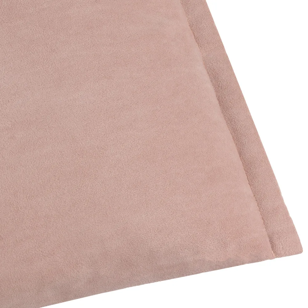 Merton Rectangular Velvet Cushion Dusty Rose