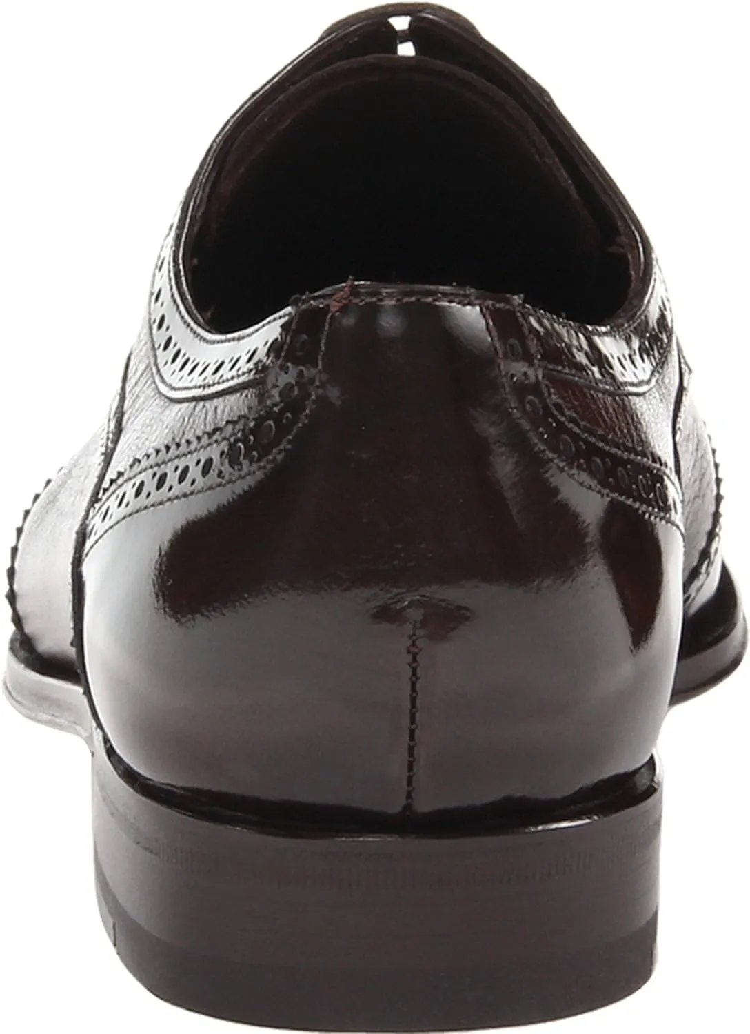 Mezlan Men's Ponce,Brown Deerskin/Polished Calf,US