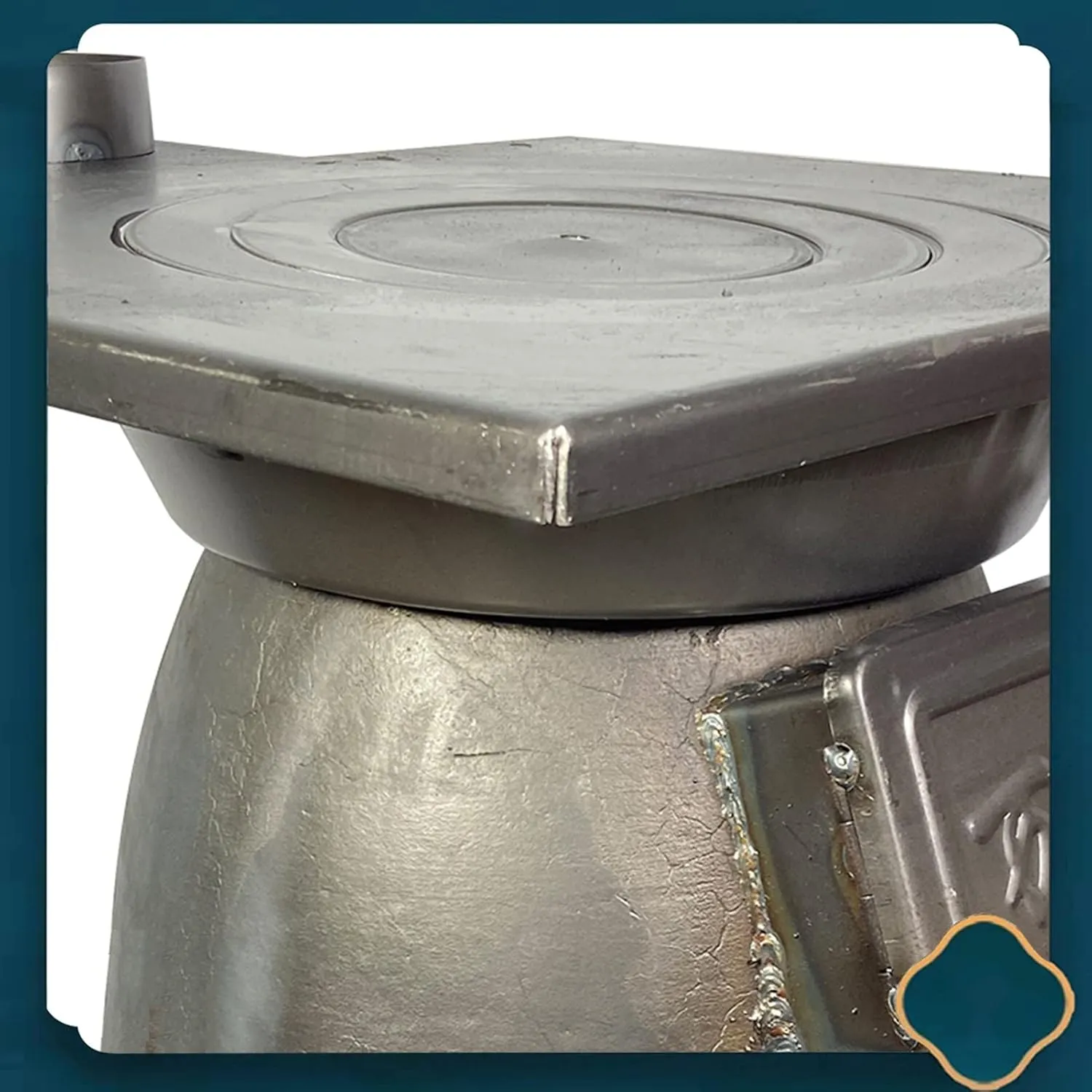 Mobile Wood Stove Heater, Portable Tent Wood Burning Camping Stove Chimney kit, Stainless Steel, for Home Heating Cooking, Outdoor Travel Picnic BBQ