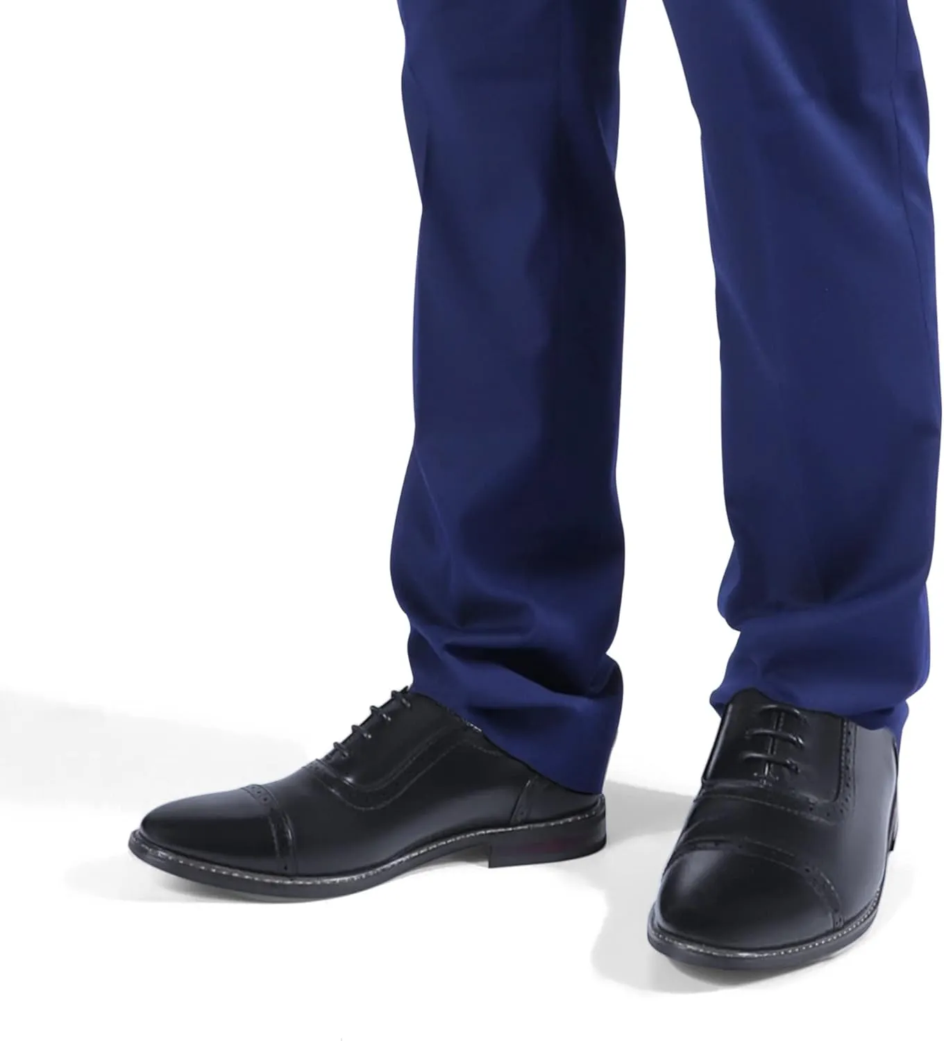 Mofri Men's Dress Shoes Formal Cap Toe Oxford Dress Shoes for Men Comfortable