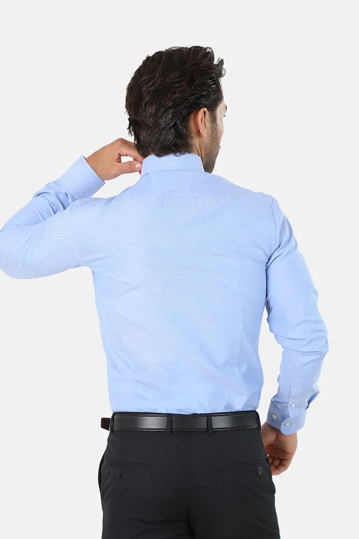 MOSAIQUE SLIM OXFORD SHIRT FORMAL FULL SLEEVE