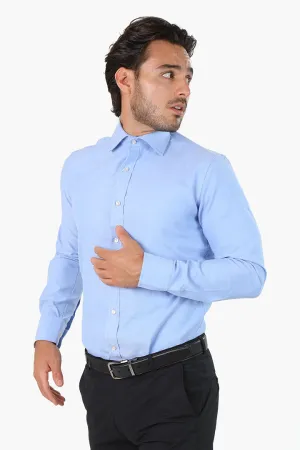 MOSAIQUE SLIM OXFORD SHIRT FORMAL FULL SLEEVE