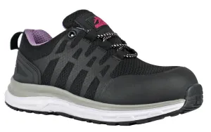 Moxie Trades Womens Exhilarator Composite Toe Black Mesh Work Shoes