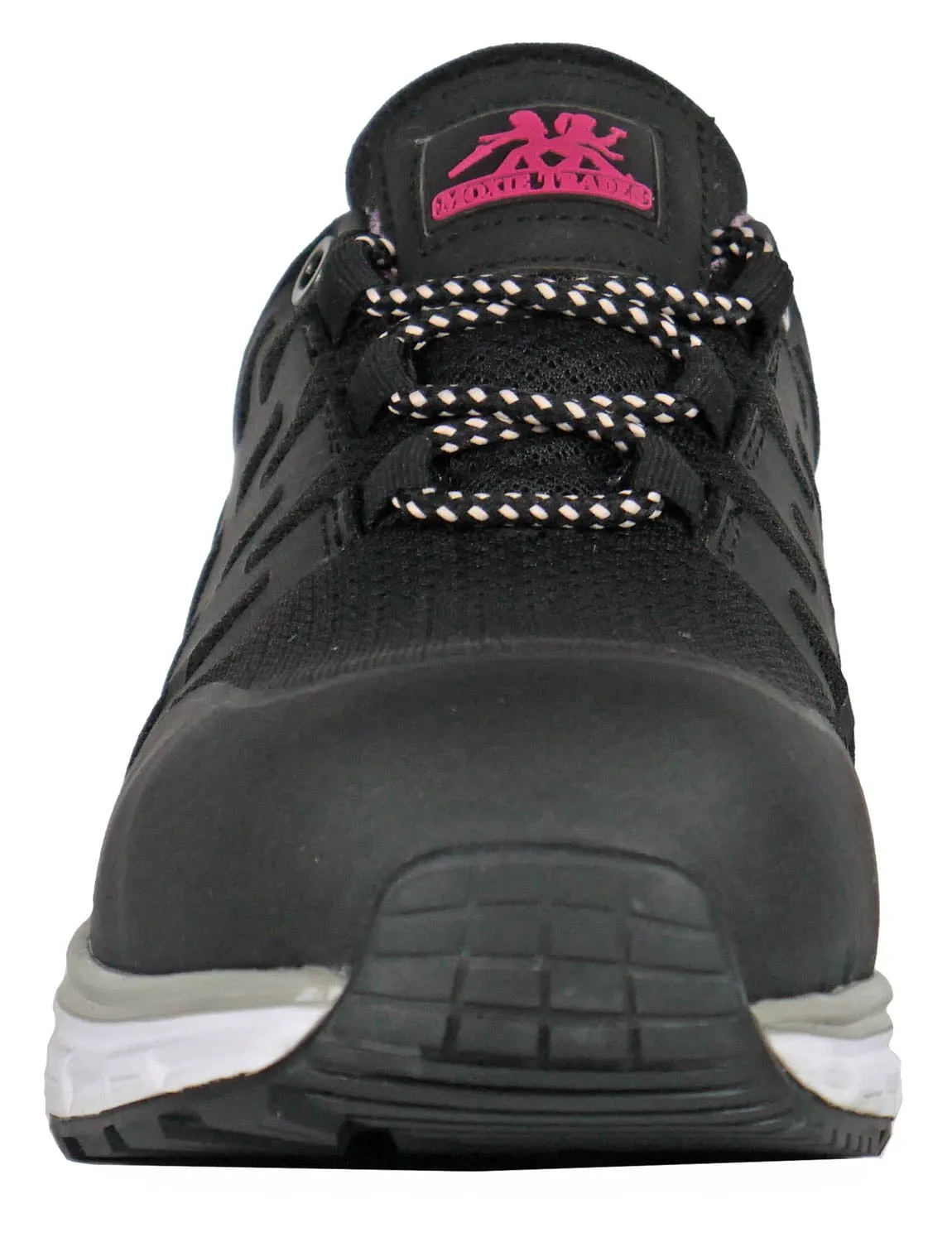 Moxie Trades Womens Exhilarator Composite Toe Black Mesh Work Shoes