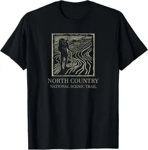National Scenic Trail - North Country Trail Hiker T-Shirt