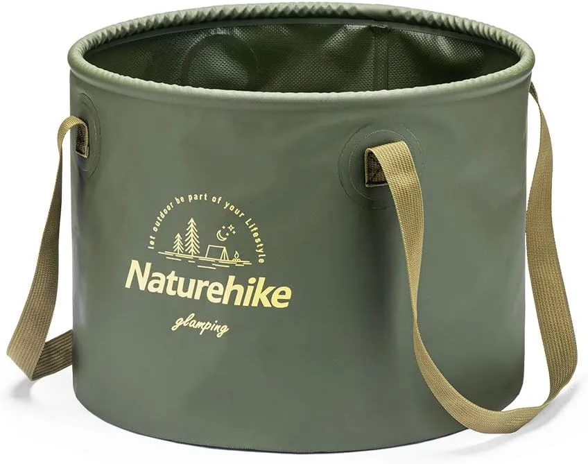 Naturehike Multifunctional Collapsible Water Basin, Folding Tub, Portable Bin, Lightweight Foldable Bucket with Handles for Camping, Dish Washing, Laundry, Fishing, Hiking
