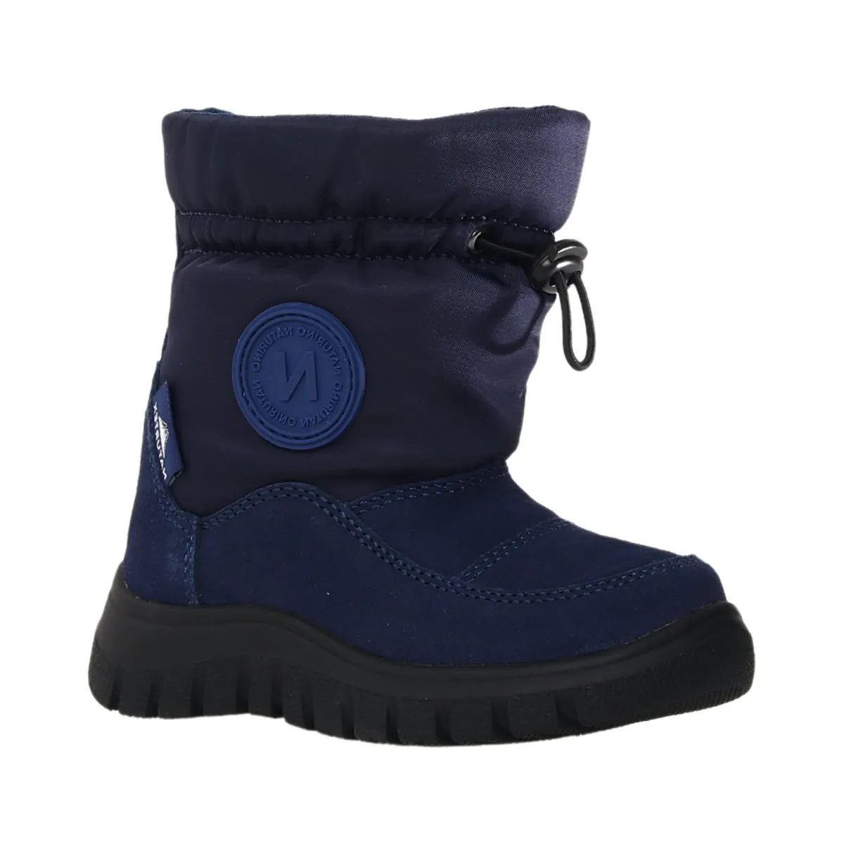 Naturino Boy's (Sizes 27-32) Varna 2 Waterproof Navy Suede/Nylon