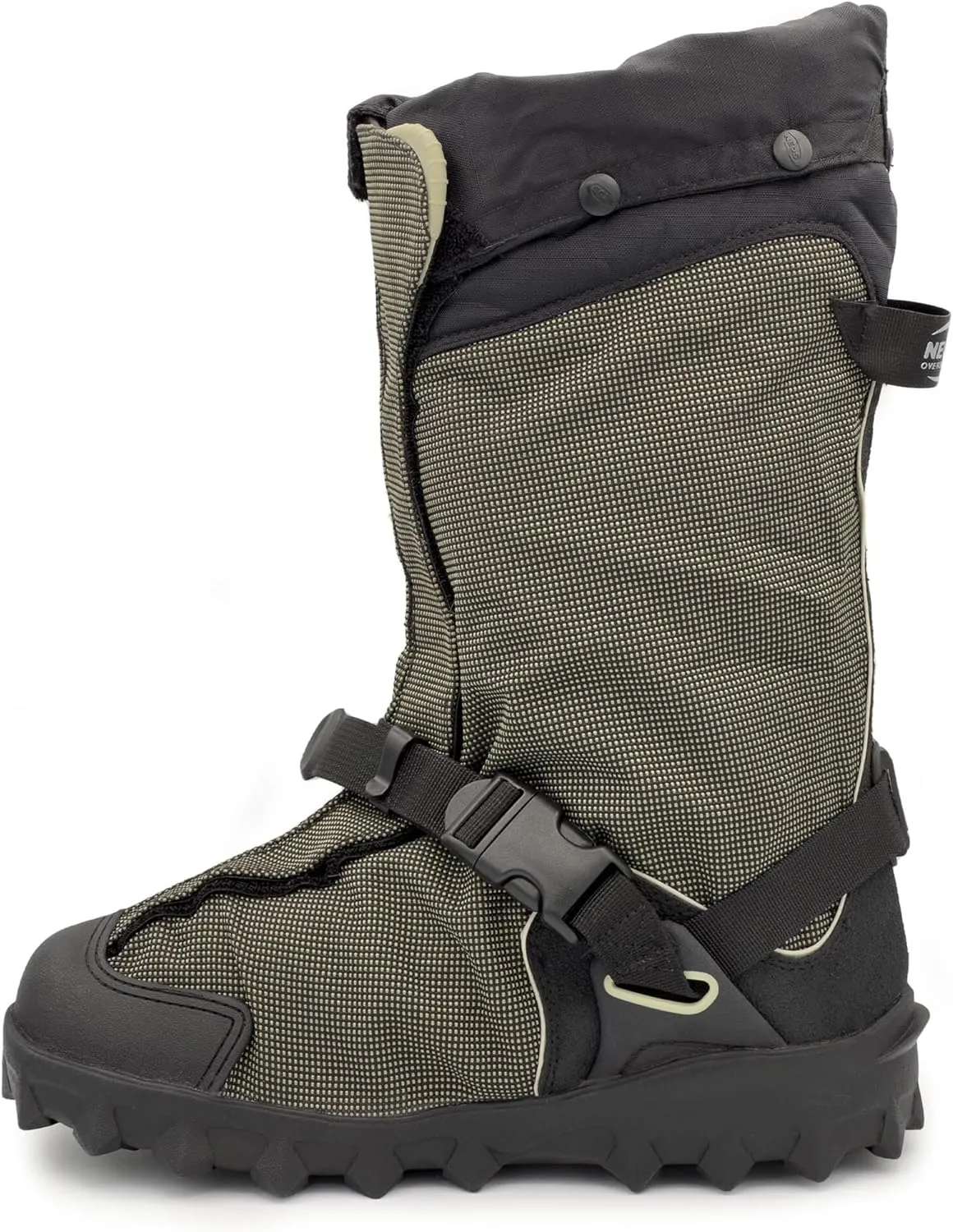 Neos Unisex Adult All Ages Overshoes, Gray, Waterproof, Vibram Rubber Sole, Polyurethane Insole, Modern Style, Expandable Gaiter Top (Up to 20 Inches), Adjustable Boot Height