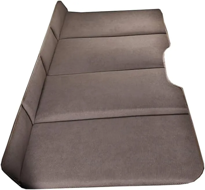 Non Inflatable Car Bed Air Mattress for Daewoo Evanda/Kalos/Lacetti/Lanos/Leganza/Matiz/Nexia, Car Bed Back seat Extender, Double-Sided Folding for Camping Sleeping,C Brown-1 130 * 80CM