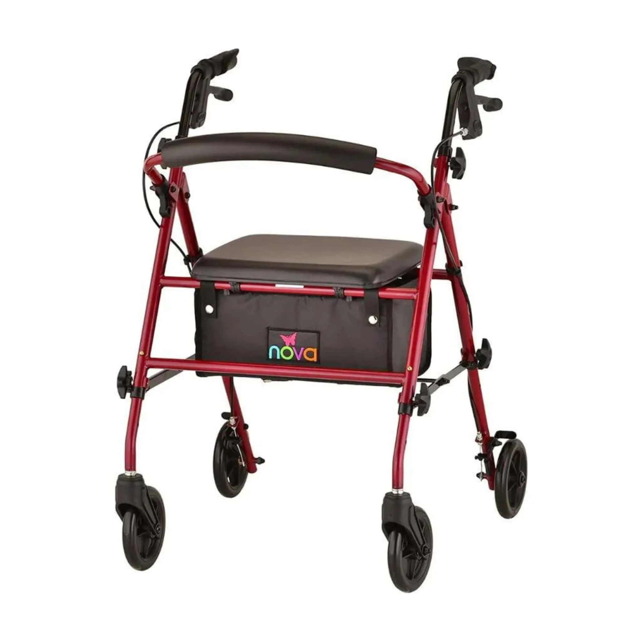 Nova Medical Journey Steel Rollator - Lightweight & Portable