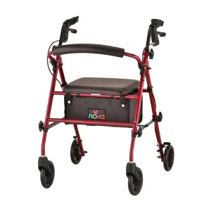 Nova Medical Journey Steel Rollator - Lightweight & Portable