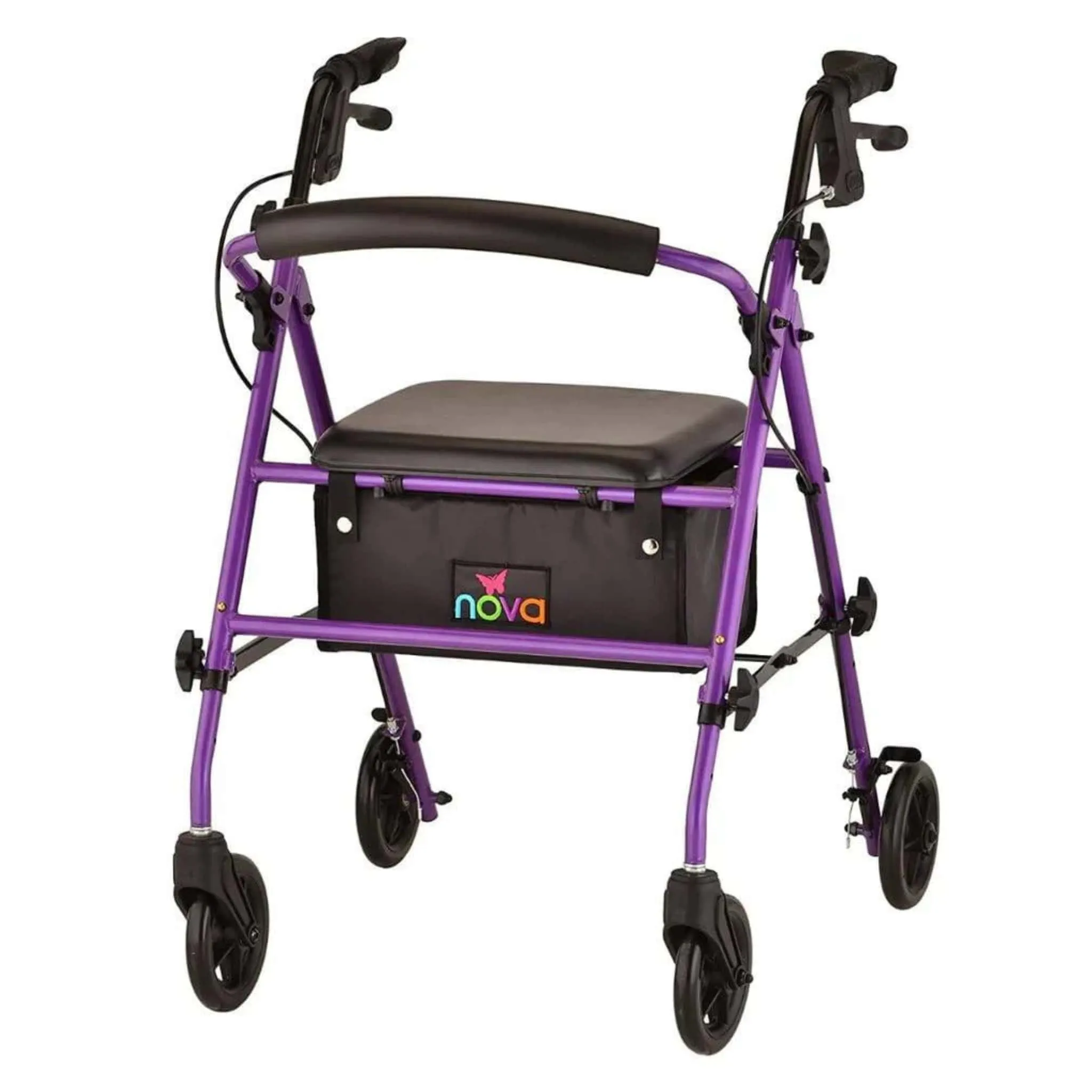 Nova Medical Journey Steel Rollator - Lightweight & Portable