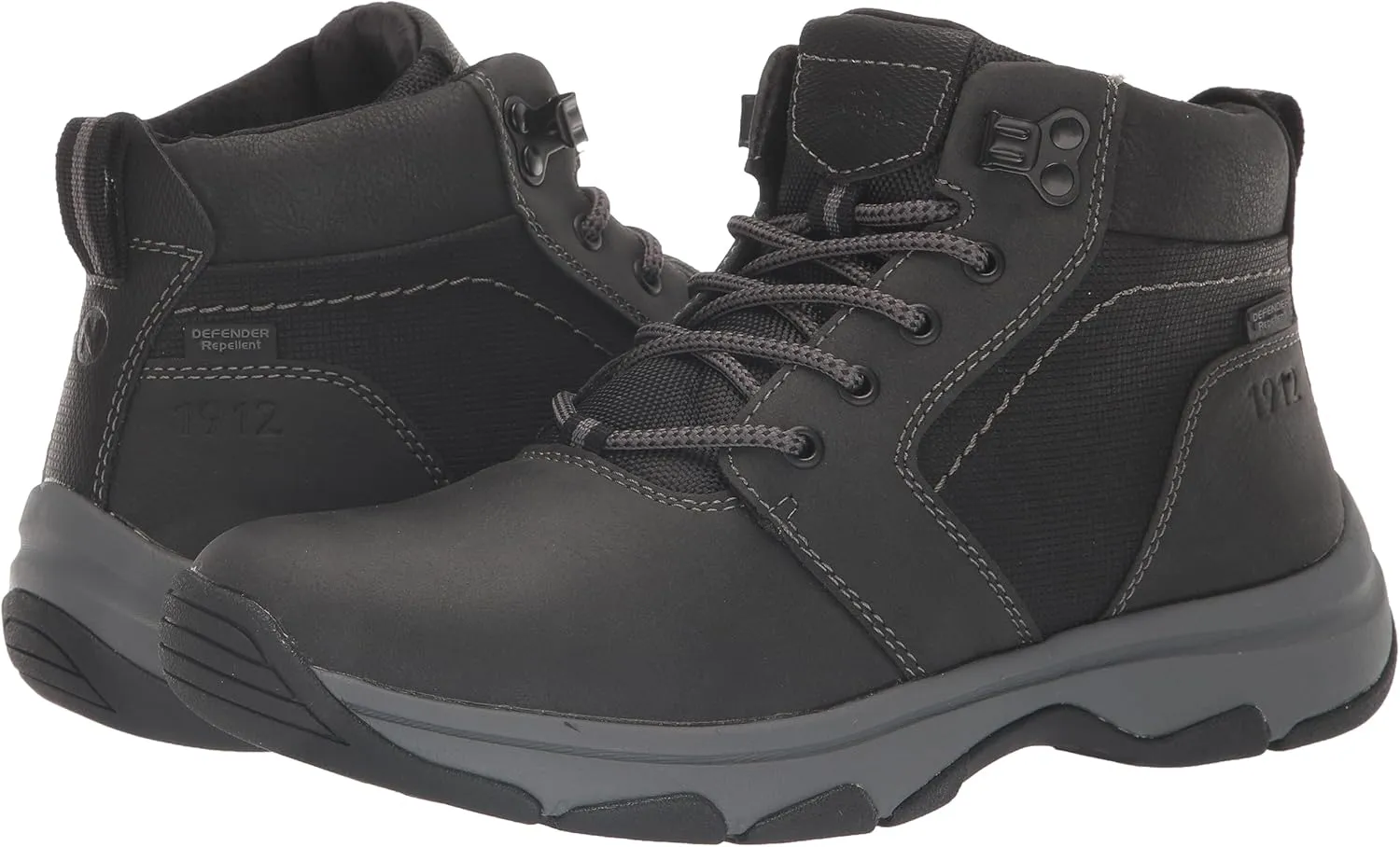 Nunn Bush Men's Excavate Plain Toe Chukka Mid Ankle Comfortable Hiking Boot