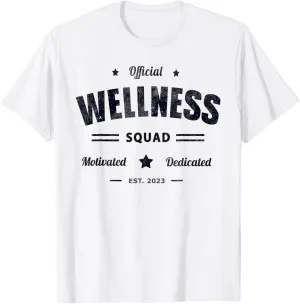 Official WELLNESS SQUAD P.E Crew Health Trainer Coach Nurse T-Shirt
