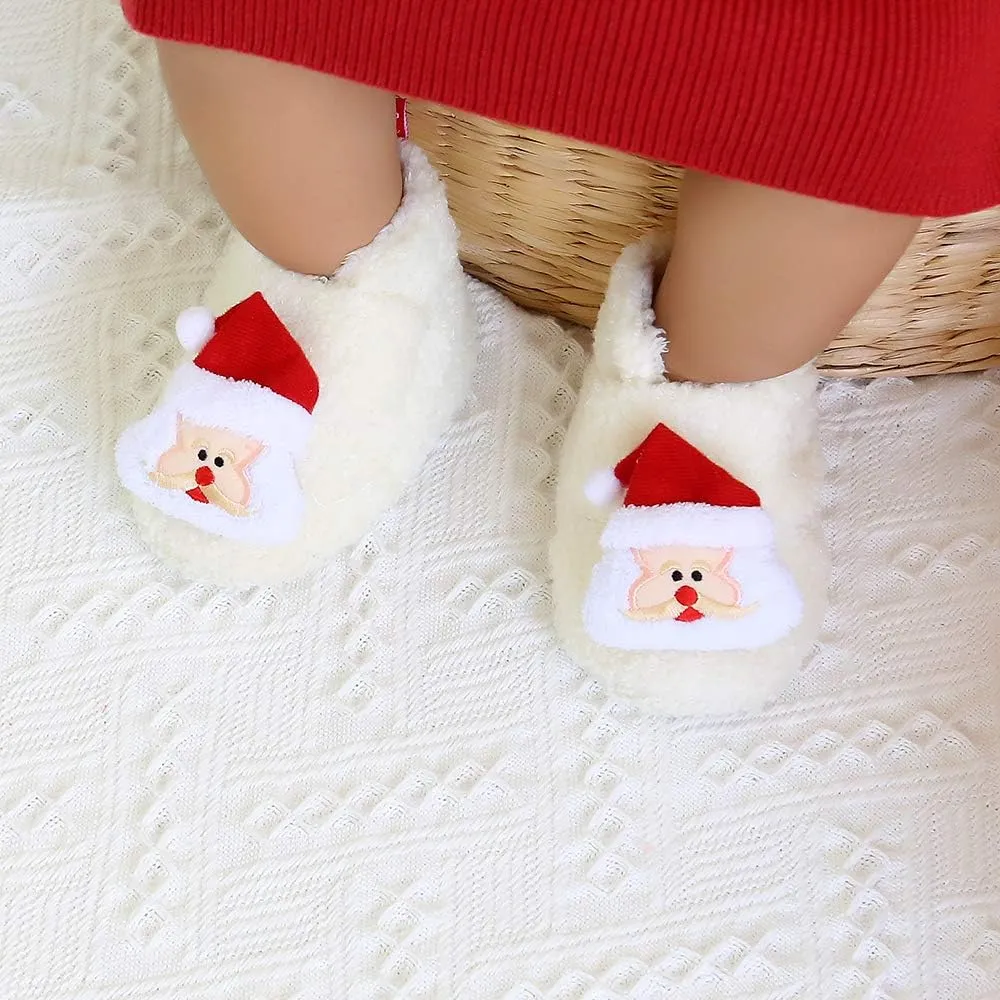 Ohwawadi Infant Baby Slippers Girls Boys Booties Warm Baby Socks Shoes Newborn Crib Shoes Baby Footwear Prewalkers