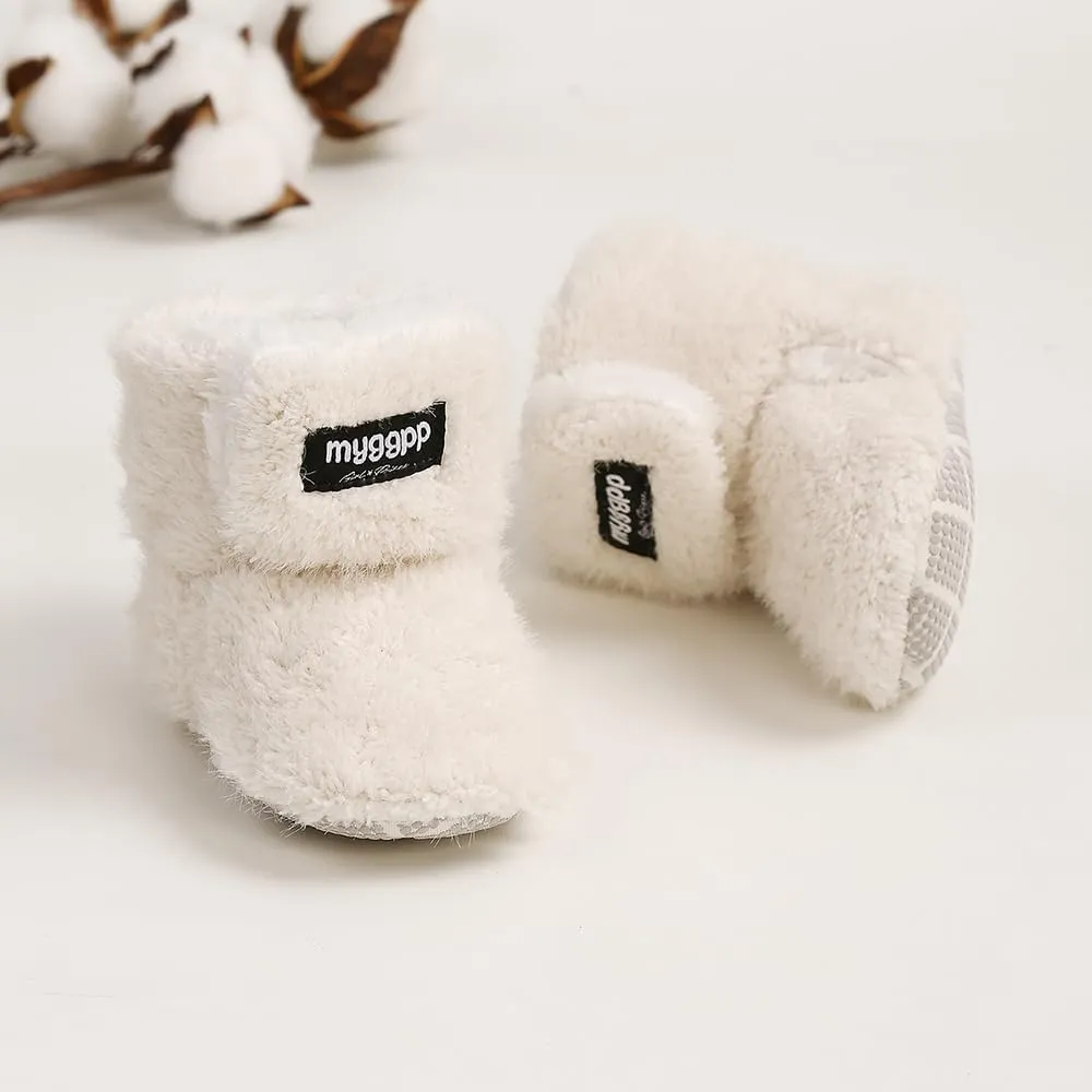 Ohwawadi Infant Baby Slippers Girls Boys Booties Warm Baby Socks Shoes Newborn Crib Shoes Baby Footwear Prewalkers