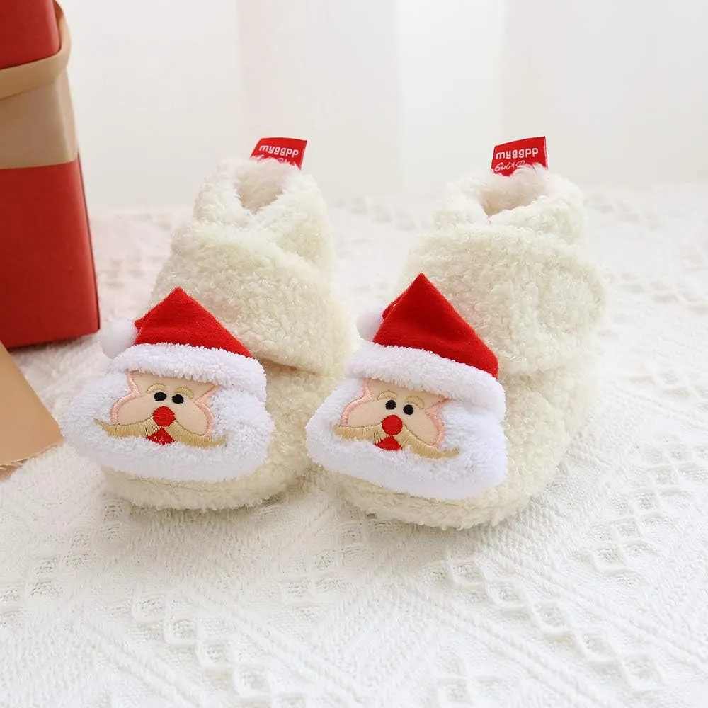 Ohwawadi Infant Baby Slippers Girls Boys Booties Warm Baby Socks Shoes Newborn Crib Shoes Baby Footwear Prewalkers