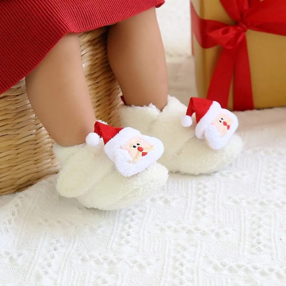 Ohwawadi Infant Baby Slippers Girls Boys Booties Warm Baby Socks Shoes Newborn Crib Shoes Baby Footwear Prewalkers