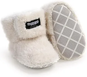Ohwawadi Infant Baby Slippers Girls Boys Booties Warm Baby Socks Shoes Newborn Crib Shoes Baby Footwear Prewalkers