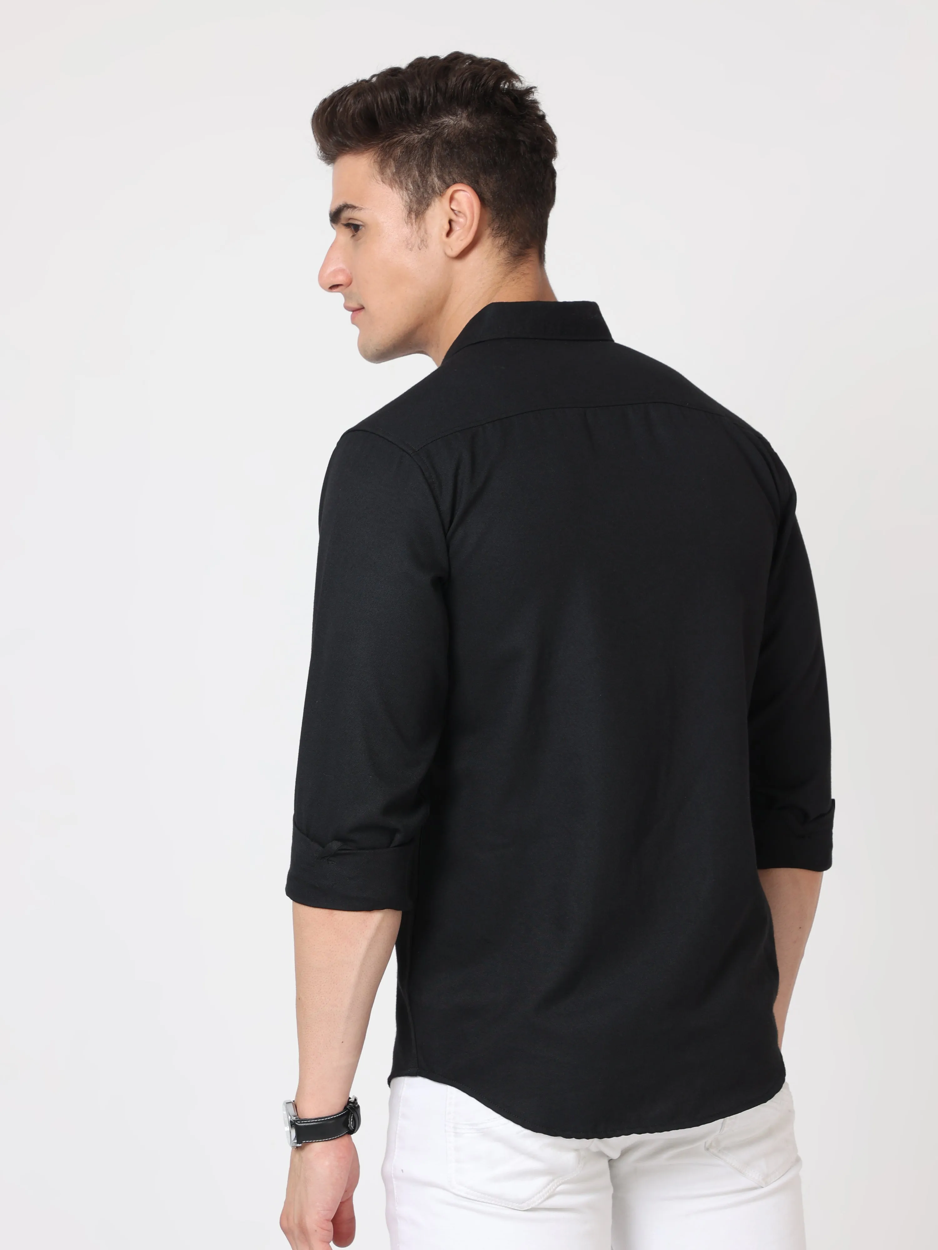 Onfire Popcorn Black Shirt