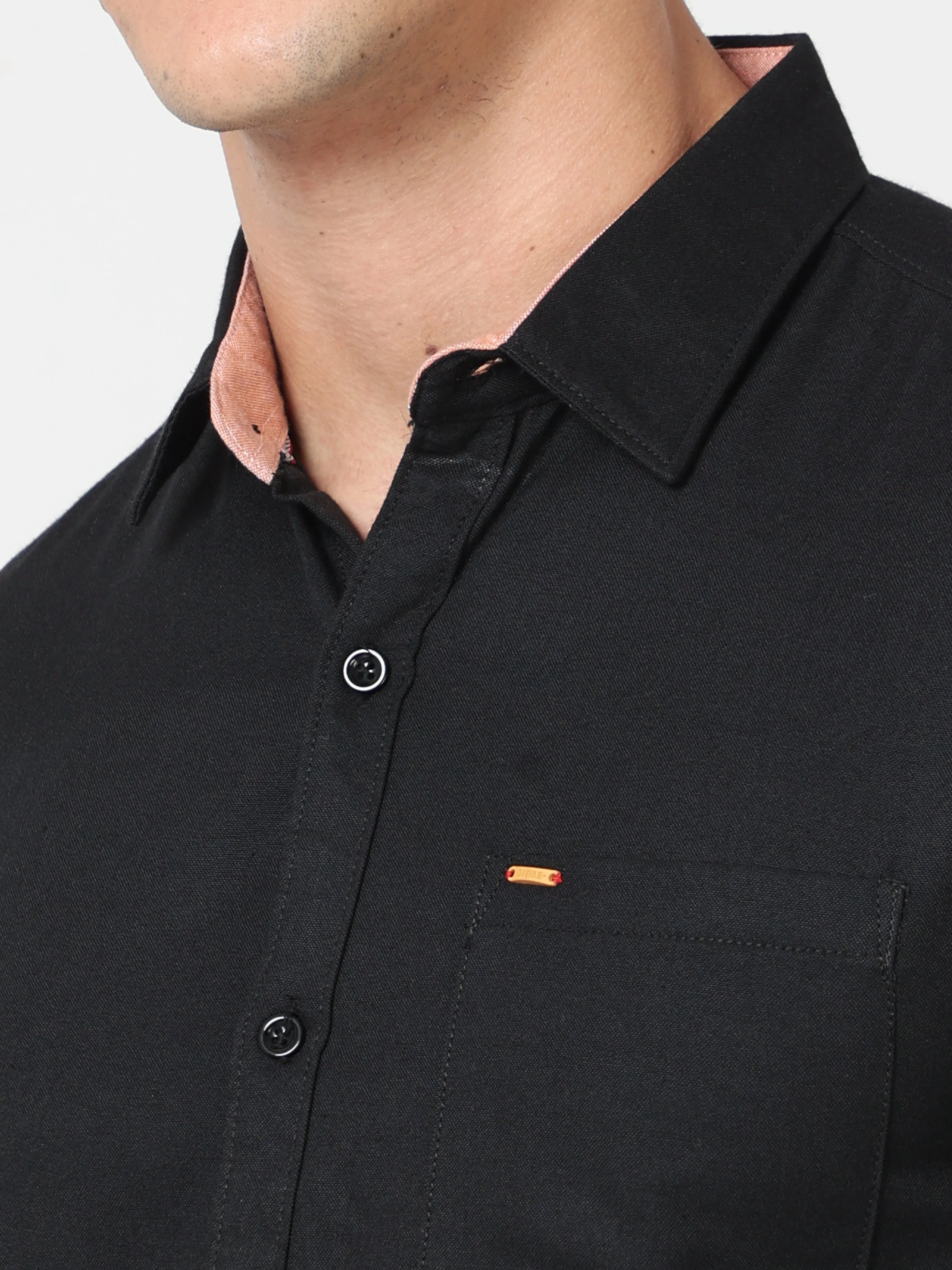 Onfire Popcorn Black Shirt