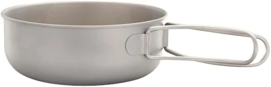 Outdoor Pure Titanium Camping Cup Lightweight Portable Tableware