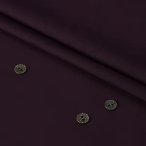 Oxford - Premium Wash & Wear - Deep Maroon