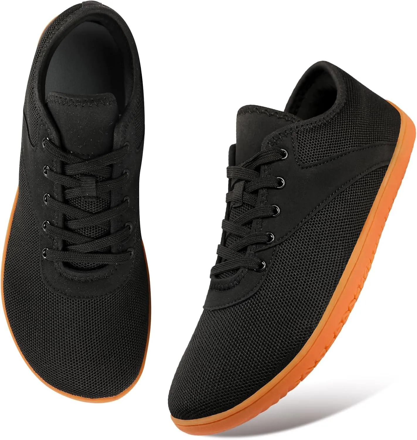 Padgene Wide Barefoot Minimalist Shoes for Women Men | Zero Drop Sole | Width Fashion Sneaker Wide Toe Box Cross-Trainer Lightweight Walking Casual Comfortable Running Shoes
