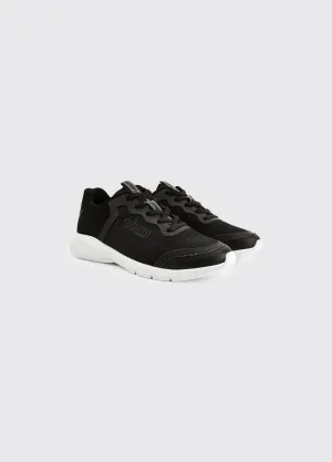 Palermo Mens Lightweight Sporty Trainer - Black