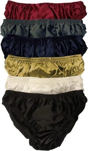 Paradise Silk Men Pure Silk Briefs 6 Pairs in one Economic Pack