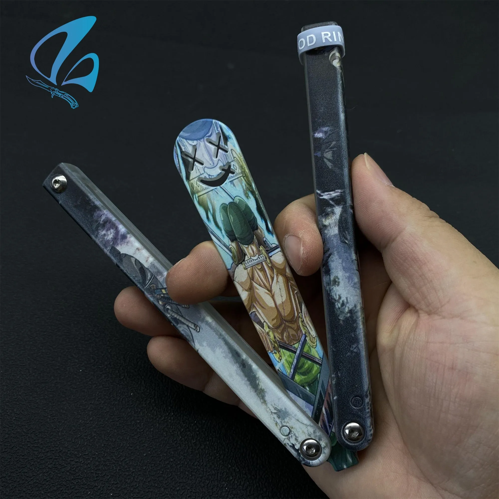 PC Balisong Trainer 3D Printed Image Butterfly Trainers
