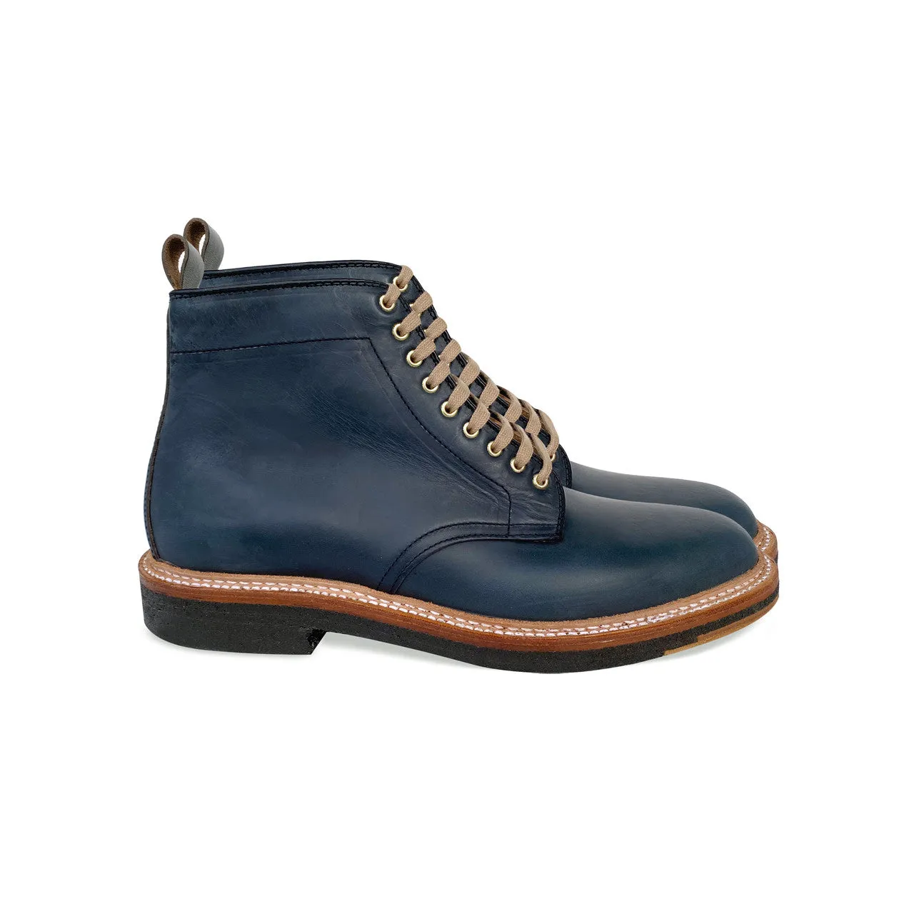 Pelle Line Exclusive Alden 45115 All Weather Walker Boot Navy Chromexcel