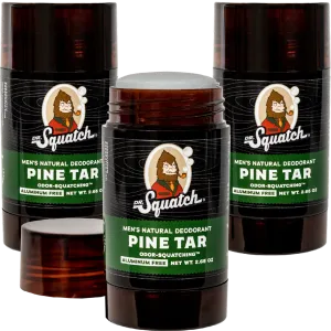 Pine Tar Deodorant 3-Pack