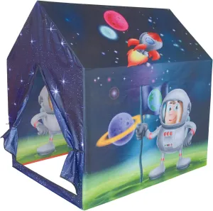 POCO DIVO Astronaut Space House, Indoor Outdoor Rocket Ship Toddler Play Tent, Foldable Spaceship Children Camping Tents, Kids Pretend Star Observatory Playhouse
