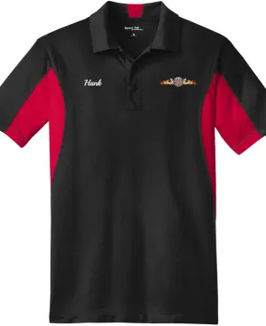 POLO - Mens Side Blocked Micropique Sport-Wick ST655  - Walker Automotive