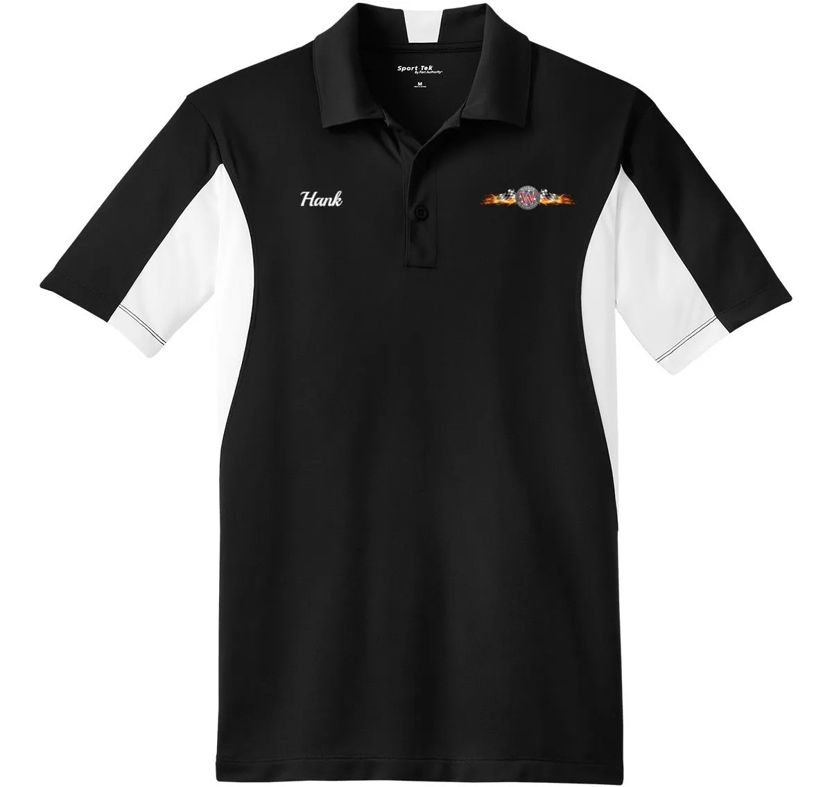 POLO - Mens Side Blocked Micropique Sport-Wick ST655  - Walker Automotive