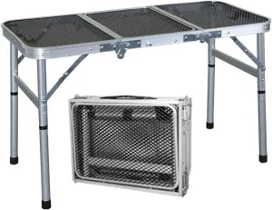 Portable Folding Outdoor Camping Table – 2FT Lightweight Small Foldable Table for Camping, Picnic, BBQ, Travel & Outdoor Cooking – Compact, Collapsible & Durable Camp Tables with Adjustable Height