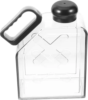 Portable Sports Water Bottle Water Bottle with Handle Handheld Foldable Water Bottles Flat Water Bottle for Bag Flat Water Bottles Flat Travel Mug Small Plastic Black re-usable