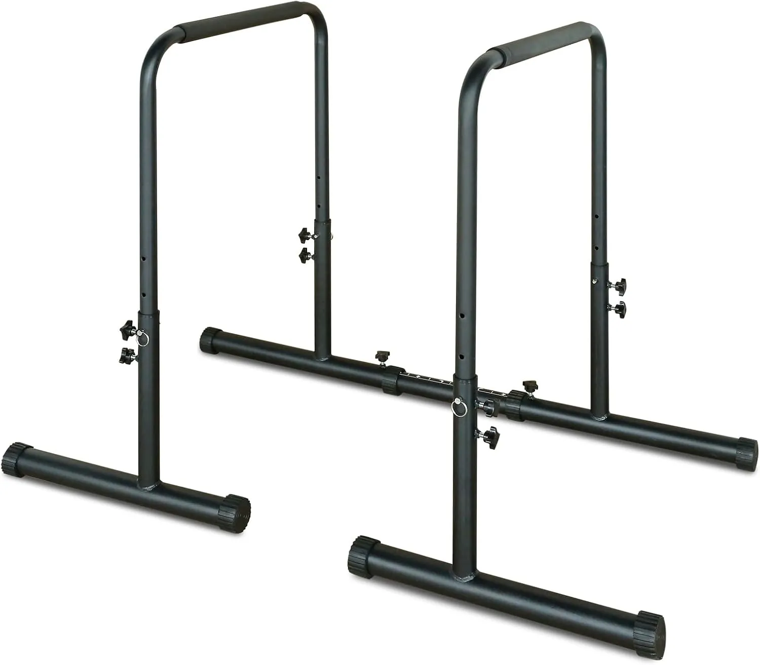 Power Tower Dip Station with Bench Pull Up Bar Stand Adjustable Height Heavy Duty Multi-Function Fitness Training Equipment