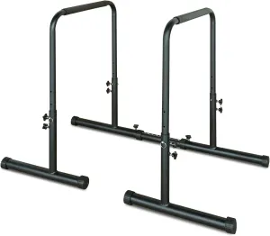 Power Tower Dip Station with Bench Pull Up Bar Stand Adjustable Height Heavy Duty Multi-Function Fitness Training Equipment
