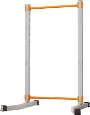 Power Tower, Multi-Function Pull Up Station Foldable Pull Up Bar Station Workout Equipment Height Adjustable for Home Gym Full Body Strength Training Max Load 1100lbs