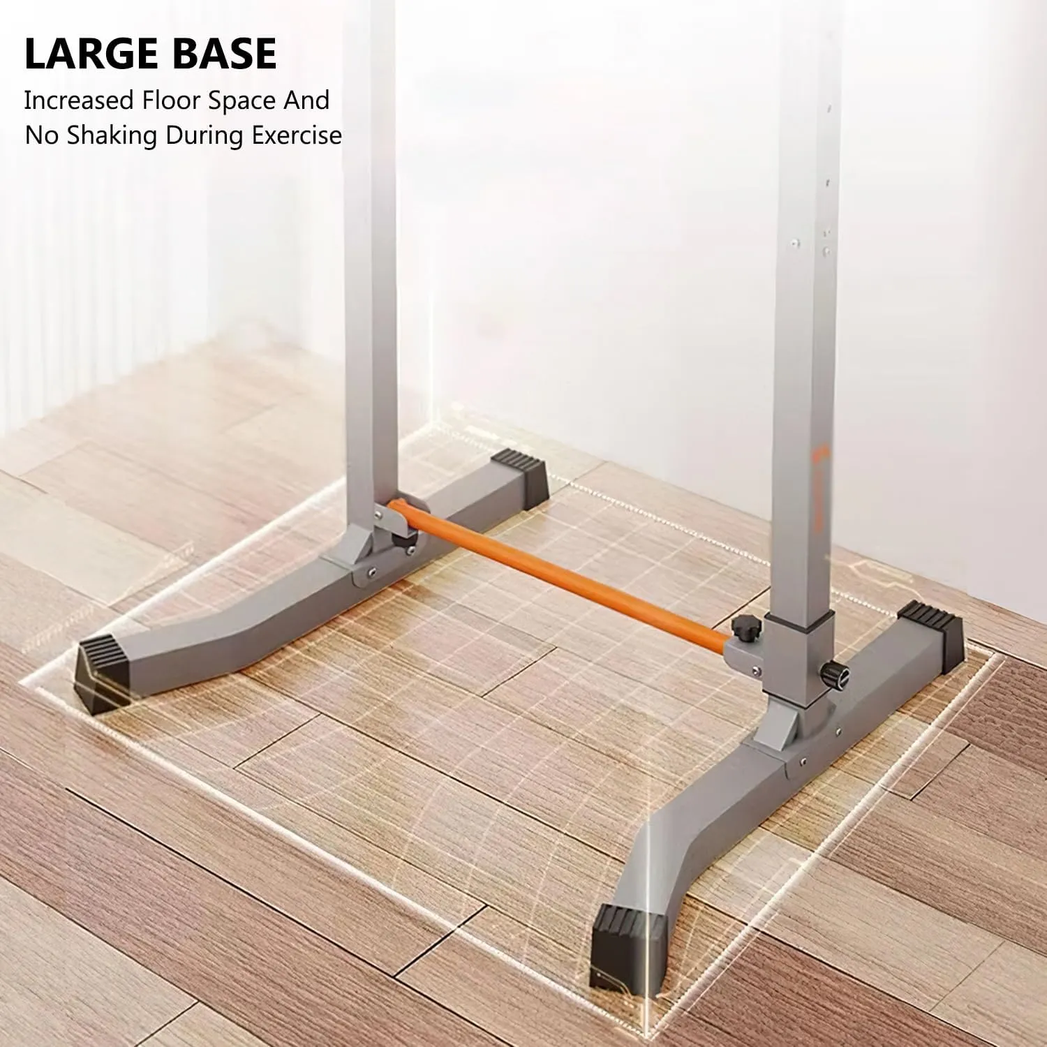 Power Tower, Multi-Function Pull Up Station Foldable Pull Up Bar Station Workout Equipment Height Adjustable for Home Gym Full Body Strength Training Max Load 1100lbs