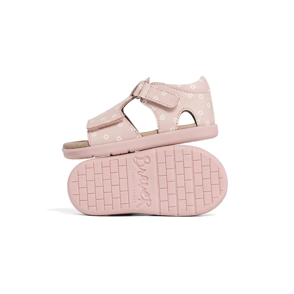 Pretty Brave First Walker Bailey Sandal (Mini Daisy)