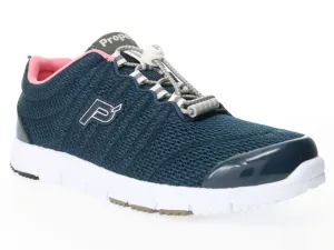 Propet Travel Walker II - Women's Lightweight Sneaker Navy/Melon (NVM)