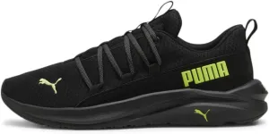 PUMA Mens Softride One4all Cross Trainer, Mens Black-Lime Pow-Cool Dark Gray, 7