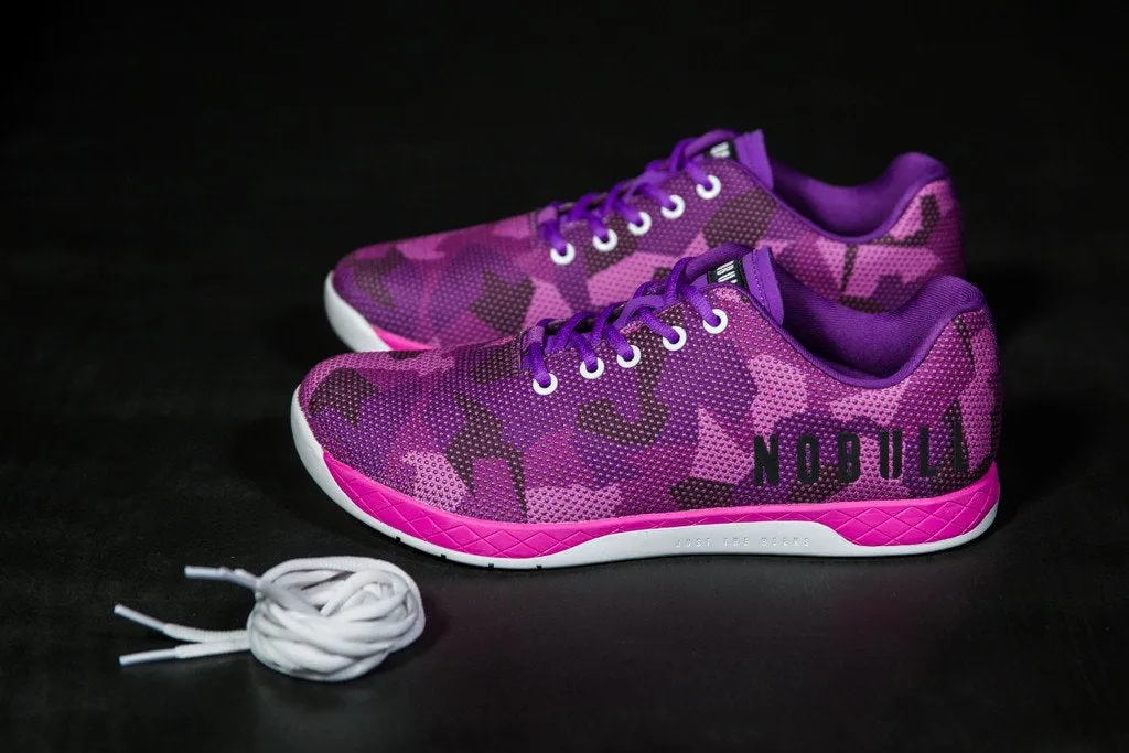 PURPLE CAMO TRAINER (WOMEN'S)