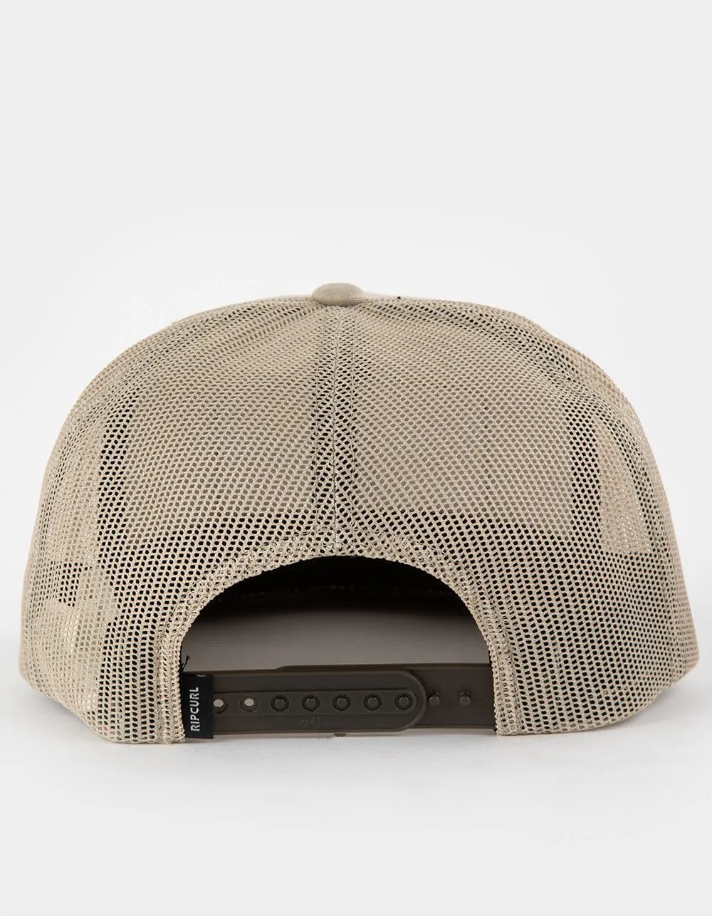 Rip Curl Curve Peak, Structured Trucker Hat, Mesh Snapback Baseball Cap for Men, Adjustable