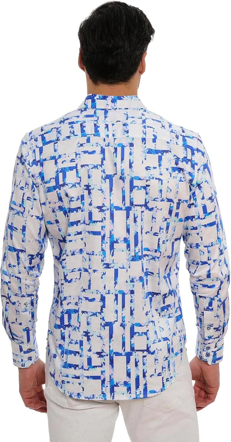 Robert Graham Men's Triton Long Sleeve Woven Shirt