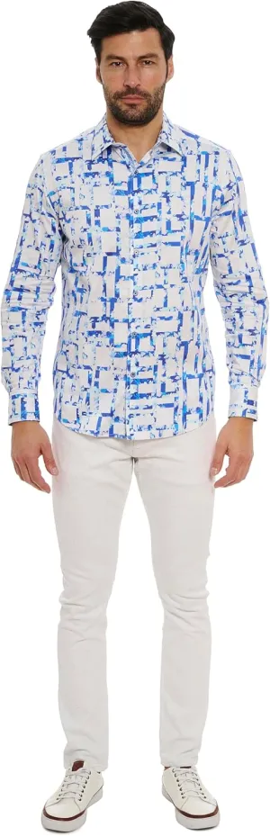 Robert Graham Men's Triton Long Sleeve Woven Shirt