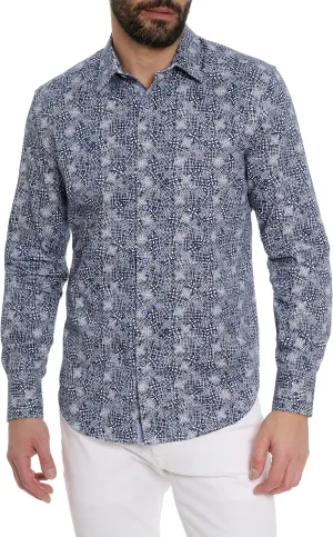 Robert Graham Men's Walpon Long Sleeve Woven Shirt